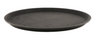 G.E.T - Serving Trays 11" Black Round Non-Skid Tray (12 Per Case) - NS-1014-BR