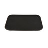 G.E.T - Serving Trays 12" x 16" Black Rectangular Non-Skid Serving Tray (12 Per Case) - NS-1216-BK
