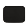 G.E.T - Serving Trays 12" x 16" Black Rectangular Non-Skid Serving Tray (12 Per Case) - NS-1216-BK