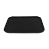 G.E.T - Serving Trays 16" x 22" Black Rectangular Non-Skid Serving Tray (12 Per Case) - NS-1622-BK