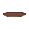 G.E.T - Serving Trays 25" x 20" Brown Oval Non-Skid Serving Tray (6 Per Case) - NS-2500-BR