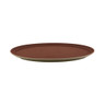 G.E.T - Serving Trays 31" x 25" Brown Oval Non-Skid Serving Tray (6 Per Case) - NS-3100-BR