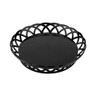 G.E.T - 10.5" Black Round Basket (12 Per Case) - RB-860-BK