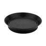 G.E.T - 10.5" Black Round Basket W/ Base (12 Per Case) - RB-880-BK