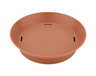 G.E.T - 12" Terracotta Round Basket (12 Per Case) - RB-891-TER
