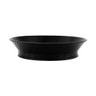G.E.T - 9" Black Round Basket (12 Per Case) - RB-892-BK