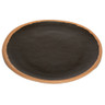 G.E.T - Pottery Market Glazed 10.5" Brown Dinner Plate (12 Per Case) - P-101-BR