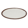G.E.T - Pottery Market Glazed 10.5" Cream Dinner Plate (12 Per Case) - P-101-CRM