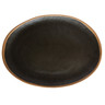 G.E.T - Pottery Market Glazed 15" x 11" Brown Oval Platter (6 Per Case) - P-151-BR