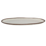 G.E.T - Pottery Market Glazed 15" x 11" Cream Oval Platter (6 Per Case) - P-151-CRM