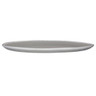 G.E.T - Pottery Market Glazed 15" x 11" Dove Grey Oval Platter (6 Per Case) - P-151-DVG