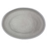 G.E.T - Pottery Market Glazed 15" x 11" Dove Grey Oval Platter (6 Per Case) - P-151-DVG