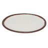 G.E.T - Pottery Market Glazed 5.5" Cream Small Round Bread / Side Plate (48 Per Case) - P-55-CRM