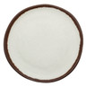 G.E.T - Pottery Market Glazed 5.5" Cream Small Round Bread / Side Plate (48 Per Case) - P-55-CRM