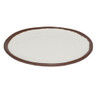 G.E.T - Pottery Market Glazed 7.5" Cream Round Plate / Side Dish (12 Per Case) - P-75-CRM