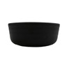 G.E.T - Roca Matte 15 oz Gray / Black Matte Soup Bowl (24 Per Case) - RB-15-GRM/BKM
