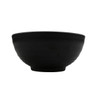 G.E.T - Roca Matte 32 oz Gray / Black Matte Ramen Bowl (12 Per Case) - RB-15-GRM/BKM