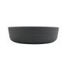 G.E.T - Roca Matte 24 oz White / Gray Matte Low Street Bowl (12 Per Case) - RB-7-WM/GRM