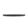 G.E.T - Roca Matte 14" x 10" White / Gray Matte Oval Platter (6 Per Case) - RO-1410-WM/GRM