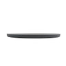 G.E.T - Roca Matte 16" x 12" White / Gray Matte Oval Platter (6 Per Case) - RO-1612-WM/GRM