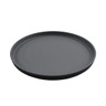 G.E.T - Roca Matte 11" Gray / Black Matte Dinner Plate (12 Per Case) - RP-11-GRM/BKM