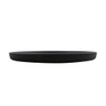 G.E.T - Roca Matte 11" Gray / Black Matte Dinner Plate (12 Per Case) - RP-11-GRM/BKM