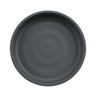 G.E.T - Roca Matte 5" Gray / Black Matte Dinner Plate (48 Per Case) - RP-5-GRM/BKM