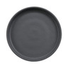 G.E.T - Roca Matte 7" Gray / Black Matte Dinner Plate (24 Per Case) - RP-7-GRM/BKM