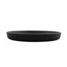 G.E.T - Roca Matte 7" Gray / Black Matte Dinner Plate (24 Per Case) - RP-7-GRM/BKM