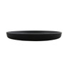 G.E.T - Roca Matte 9" Gray / Black Matte Dinner Plate (12 Per Case) - RP-9-GRM/BKM