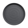 G.E.T - Roca Matte 9" Gray / Black Matte Dinner Plate (12 Per Case) - RP-9-GRM/BKM