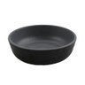 G.E.T - Roca Matte 4 oz Gray / Black Matte Monkey Dish (48 Per Case) - RR-5-GRM/BKM