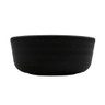 G.E.T - Roca Glazed 15 oz Gray / Black Soup Bowl (24 Per Case) - RB-15-GRS/BKM