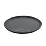 G.E.T - Roca Glazed 14" x 10" Gray / Black Oval Platter (6 Per Case) - RO-1410-GRS/BKM