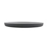 G.E.T - Roca Glazed 11" White / Gray Matte Round Plate (12 Per Case) - RP-11-WS/GRM