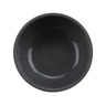 .E.T - Roca Glazed 3 oz Gray / Black Sauce Dish (72 Per Case) - RR-3-GRS/BKM
