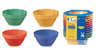 G.E.T - Diamond Mardi Gras 8 oz Mixed Colors Bowl (4 Dozen Retail Packaging) - SP-BC-170-MIX
