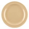 G.E.T - SuperMel 7.25" Tan Round Plate (2 Dozen Retail Packaging) - SP-DP-507-T