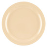 G.E.T - SuperMel 9" Tan Round Plate (2 Dozen Retail Packaging) - SP-DP-509-T