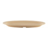 G.E.T - SuperMel 11.75" x 8.25" Tan Oval Platter (2 Dozen Retail Packaging) - SP-OP-612-T