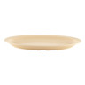 G.E.T - SuperMel 13.25" x 9.75" Tan Oval Platter (1 Dozen Retail Packaging) - SP-OP-614-T
