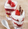 G.E.T - 3 oz Clear SAN Plastic Triangle Dessert Cup (24 Per Case) - SW-1434-CL