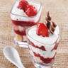 G.E.T - 3 oz Clear SAN Plastic Square Dessert Cup (24 Per Case) - SW-1434-CL