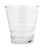 G.E.T - Cirq  12 oz Clear SAN Plastic Stackable Rocks Glass (24 Per Case) - SW-1712-CL