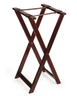 G.E.T - 31.5" Mahogany Hardwood Tray Stand (4 Per Case) - TSW-103