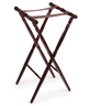 G.E.T - 30.25" Mahogany Luxury Hardwood Tray Stand (4 Per Case) - TSW-104