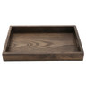 G.E.T - Taproot 14.25" x 9.5" Ash Wood Rectangular Walled Serving Tray W/ Handles (6 Per Case) - WD-13-ASH