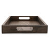 G.E.T - Taproot 14.25" x 9.5" Ash Wood Rectangular Walled Serving Tray W/ Handles (6 Per Case) - WD-13-ASH