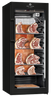 Dry Ager - 220 lb UX 1550 PRO S Black Dry Aging Cabinet w/ UX-LED-Salt Wall System - UX1550PSP