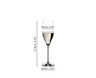 Riedel - Vinum 40th Anniversary Cuvee Prestige Champagne Glass (4 Pack)